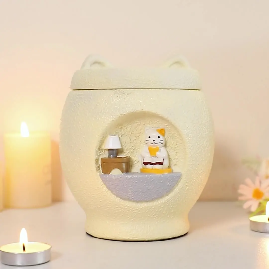 

New Cat and Dog Ash Jar, Pet Funeral Supplies Commemorative Storage Jar, Cremation Container