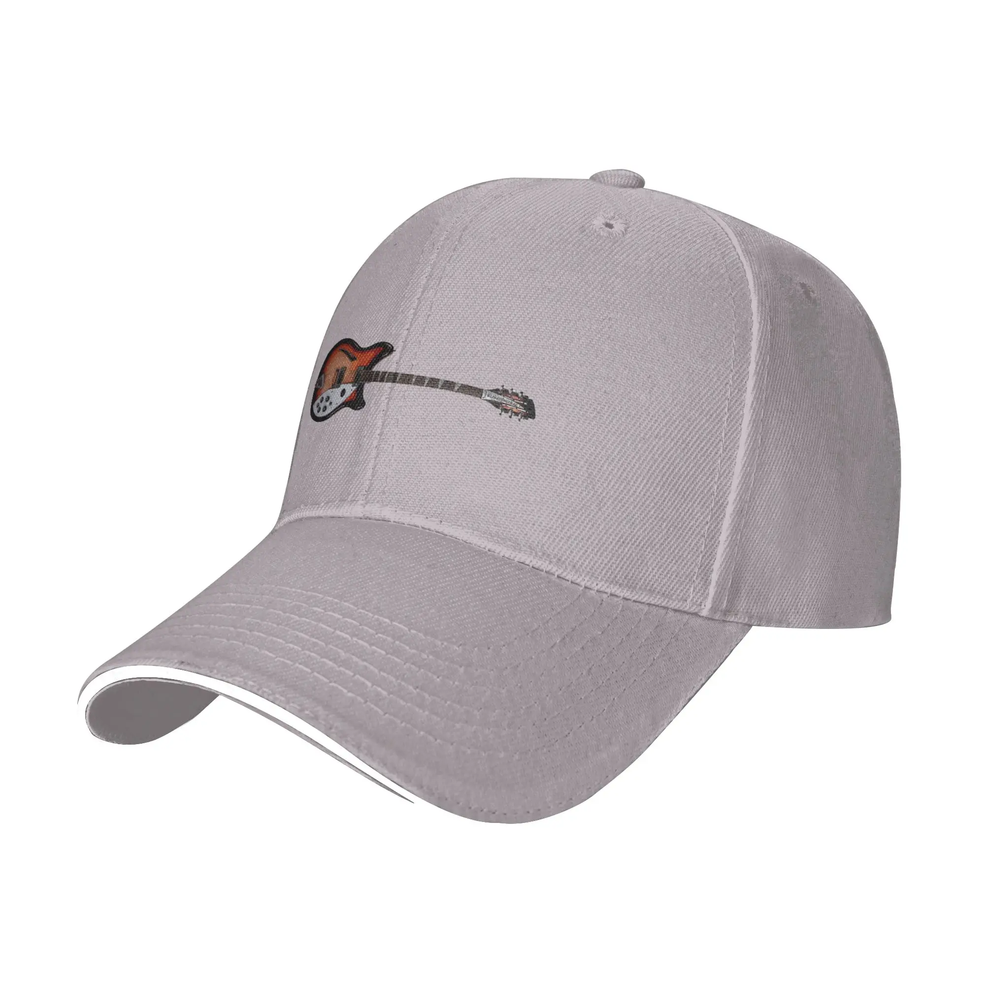 Rickenbacker 360 Sketch  Cap Fashion Casual Baseball Caps Adjustable Hat Hip Hop Summer Unisex Baseball Hats Customizable
