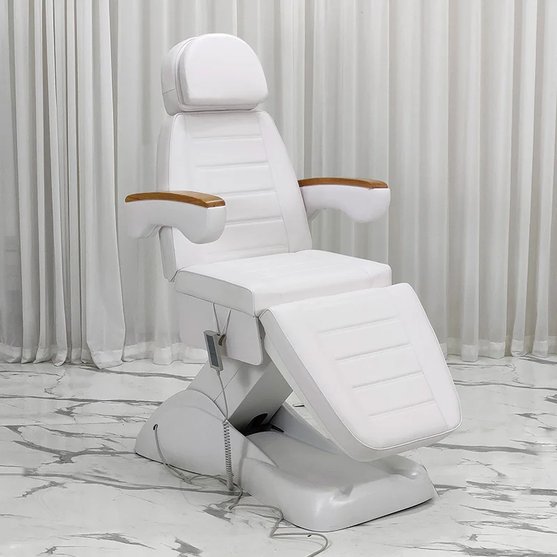 3 4 Motors Electric Facial Beauty Bed Medical Spa Massage Treatment Table Podiatry Chair Aesthetic Tattoo Bed