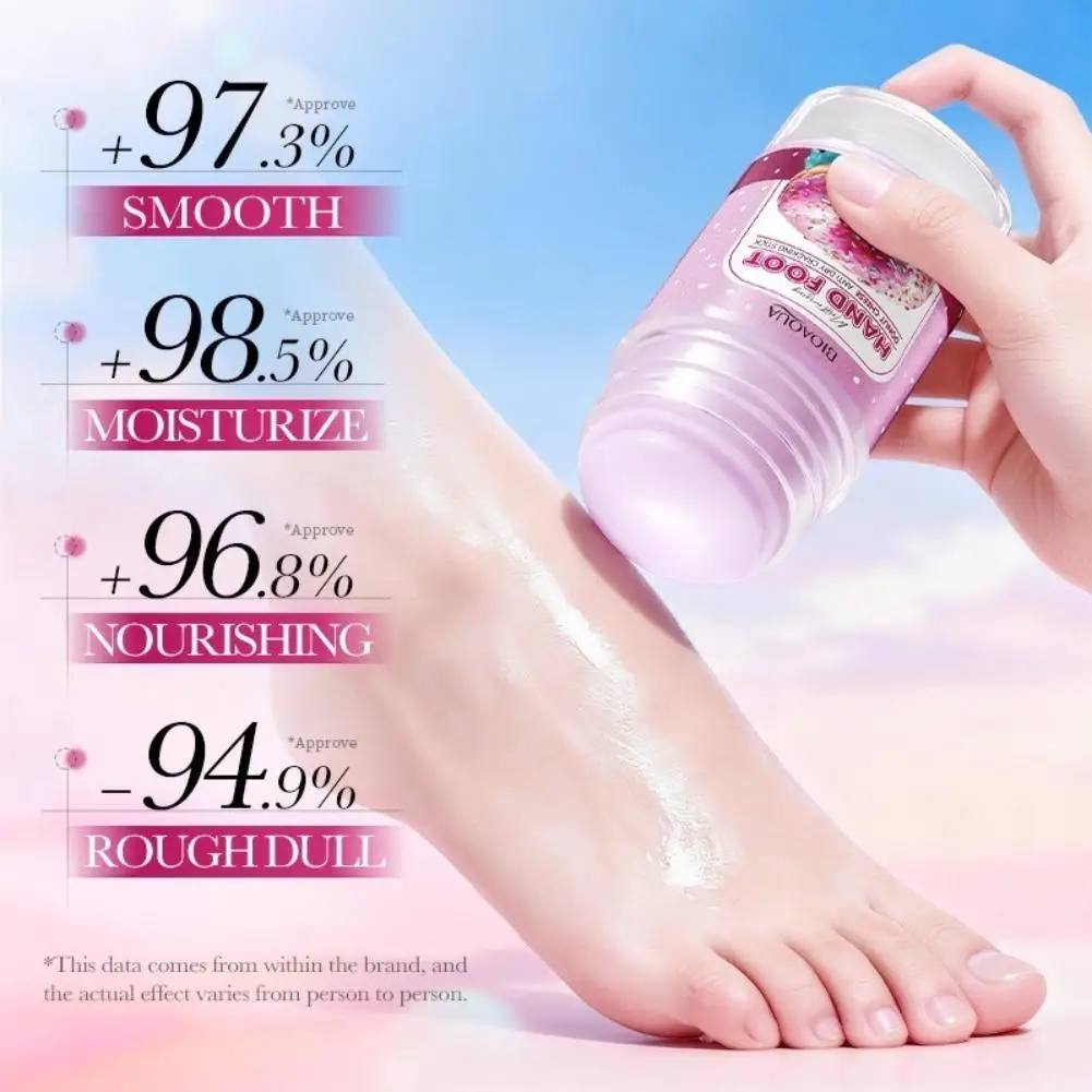 Hand Foot Moisturizing Anti‑Cracking Balm Stick Peach Macaron Anti‑Dry Crack Balm Winter Nourish Rough Heel Skin Care Balm