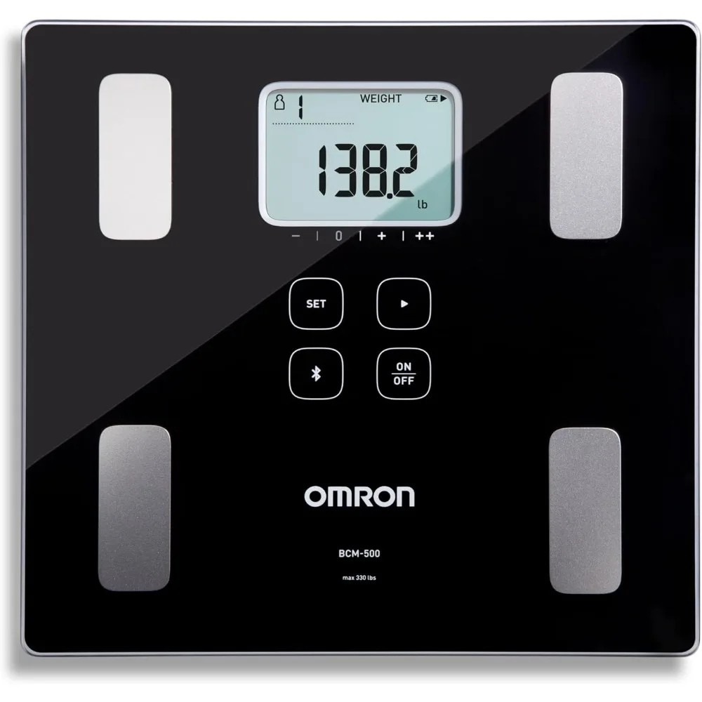 

OMRON Body Composition Monitor and Scale - Track Muscle Mass Loss/Gain, Weight, Visceral Fat, BMI - Use OMRON Connect App for Un