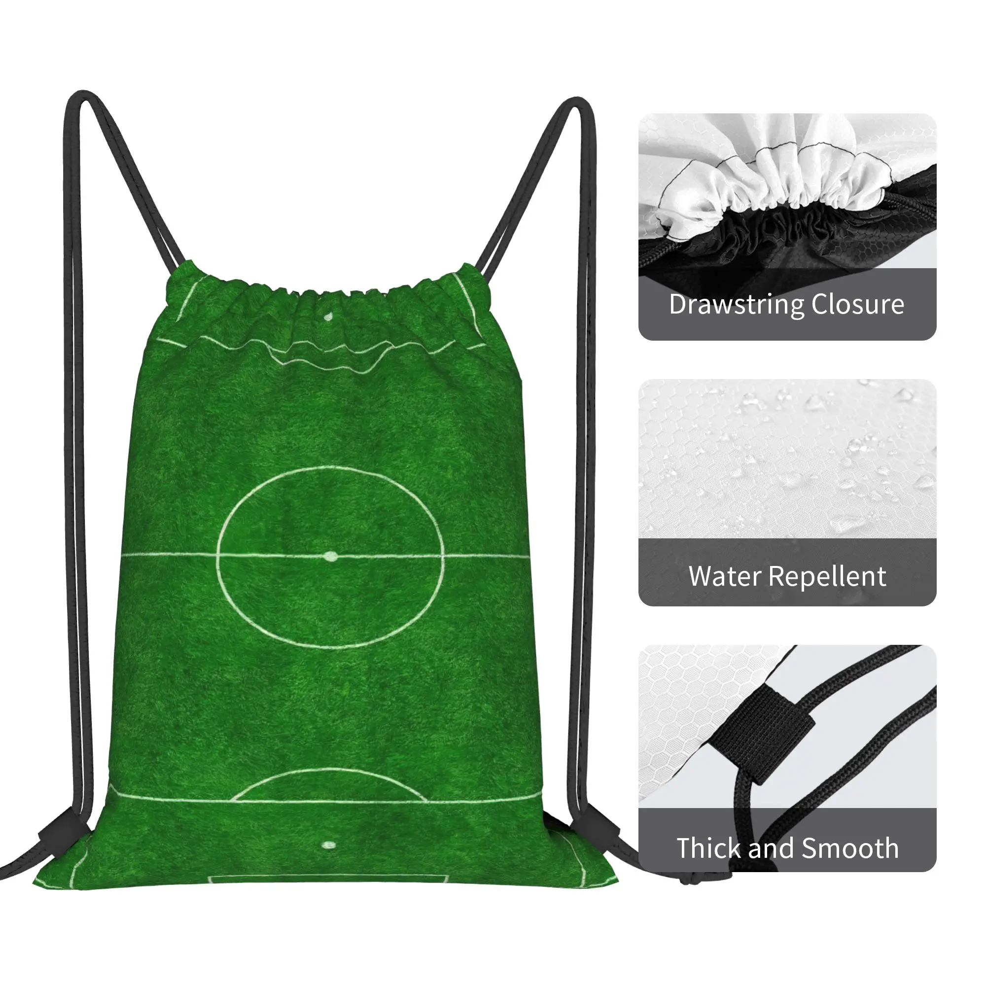 Soccer Football Fan Merch 12  Multi-function Pocket Men Women Storage Backpack Teenager Travel Bag Print Drawstring Bags view 5