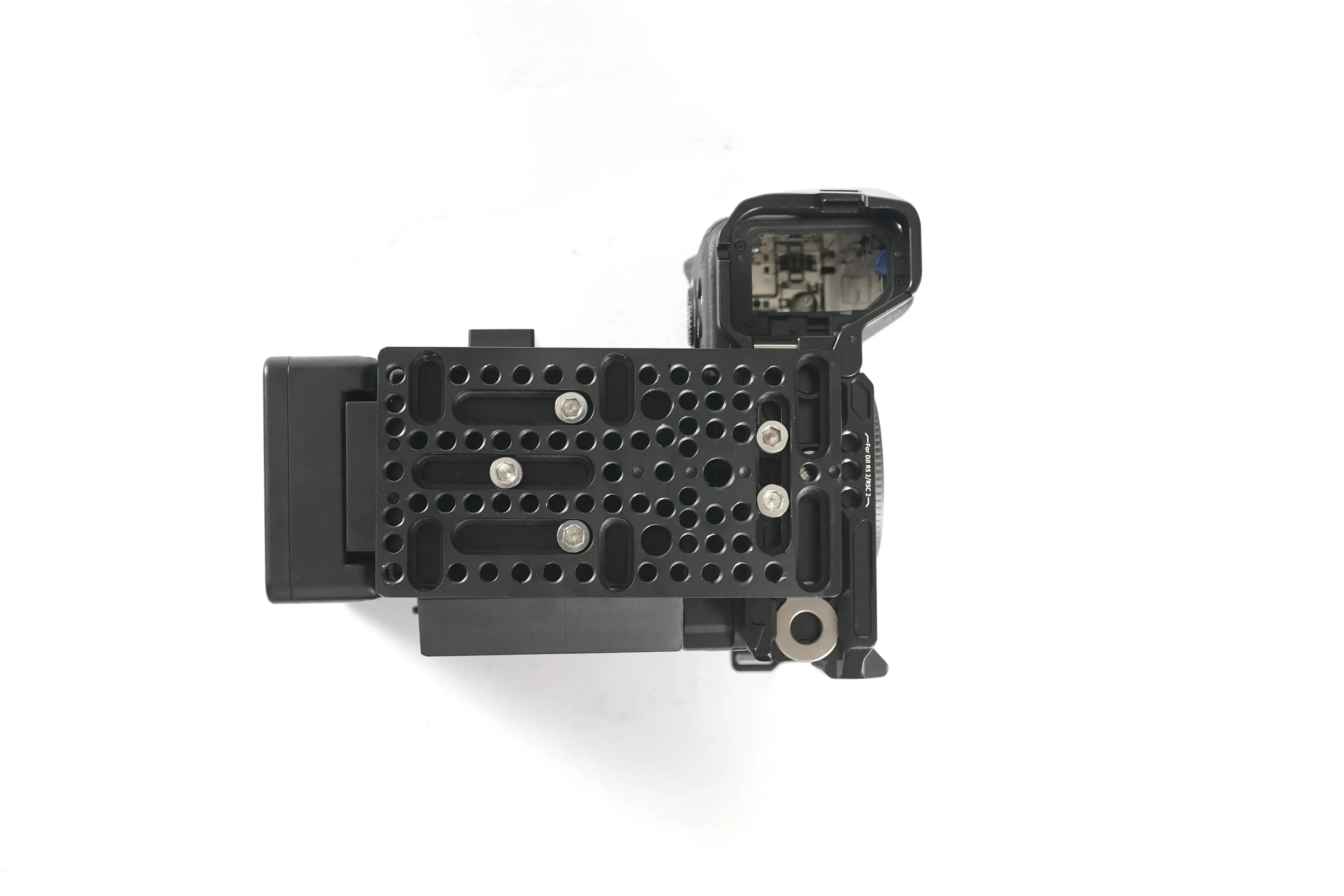 Latest Upgraded Version V-Mount Battery Plate Expansion Module Cineback for FX3/FX30 Camera WIth Top and Bottom Cheese Plates