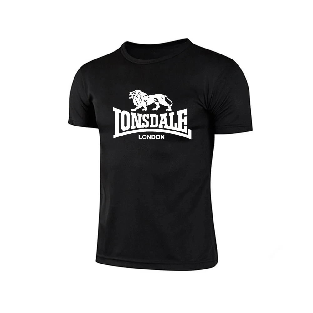 New Lonsdale London T-shirt Men's Summer Clothing Sublime T-shirt Graphic T-shirt Men's Quick Drying Sport T-shirt Sweatshirt