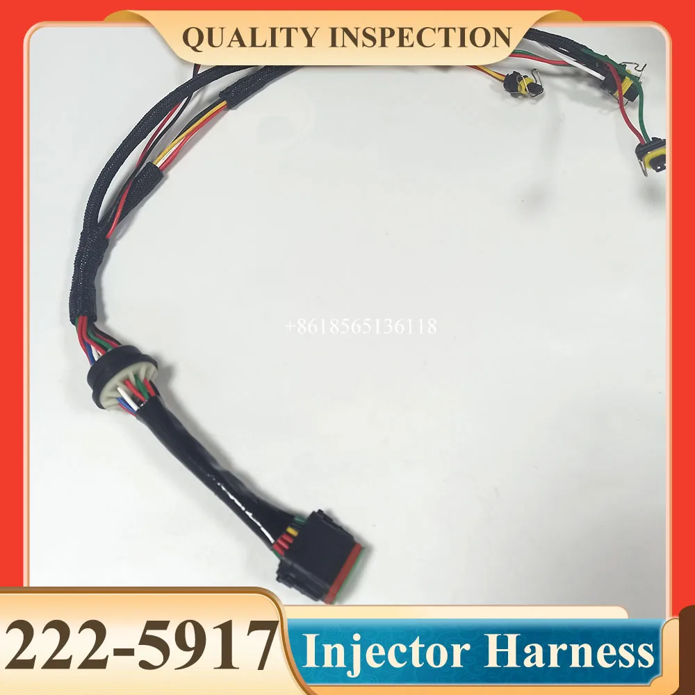 2225917 222-5917 Fuel Injector Wiring Harness for C7 324D 325D 329D Excavator Wire Harness