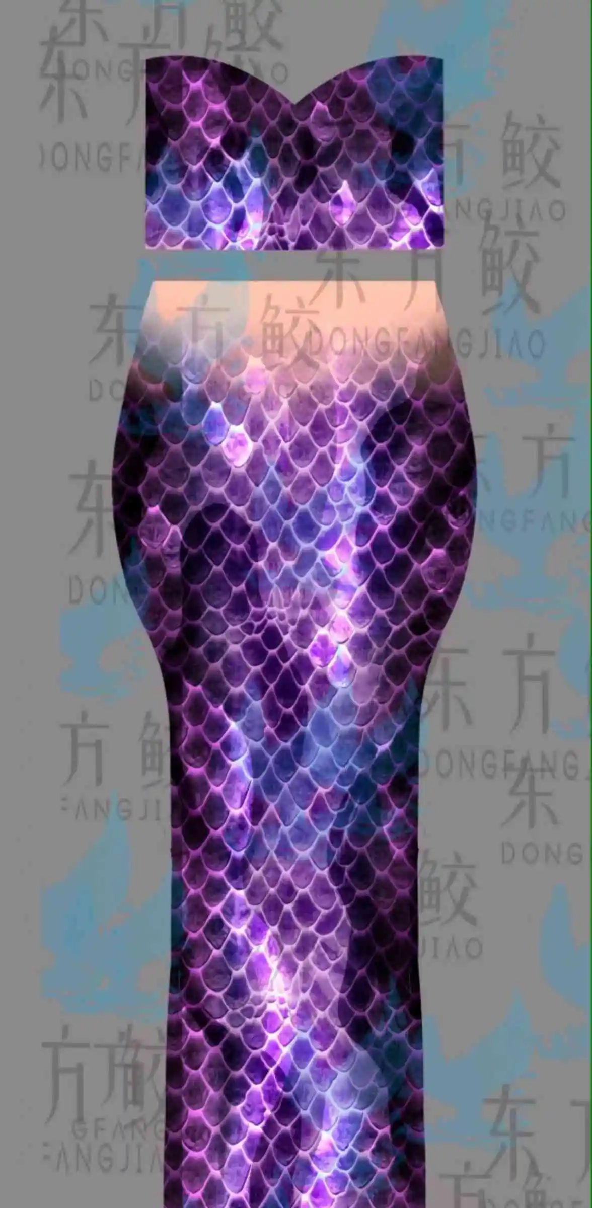 2025 New Super Long Snake Tail Swimsuit Clothing Adult Swimming Python Green Snake Cosplay Marine Museum Stage Performance