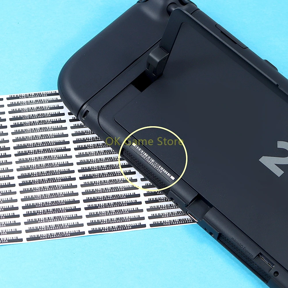5PCS Replacement For Switch2 Barcode Sticker Label Anti-disassembly Bar Code Sticker For NS2 Switch2 Game Console Accessories