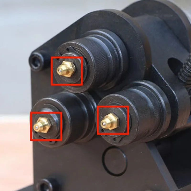 

32MM PR-3 Hand-Cranking Pipe Bender Three Roll Gear Drive Manual Rolling Machine For Metal Stainless Steel Plate