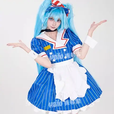 Miku Cosplay Kostüme Anime Mesmerizer Uniform Halloween Weihnachten Karneval Party Dressing Für Frauen