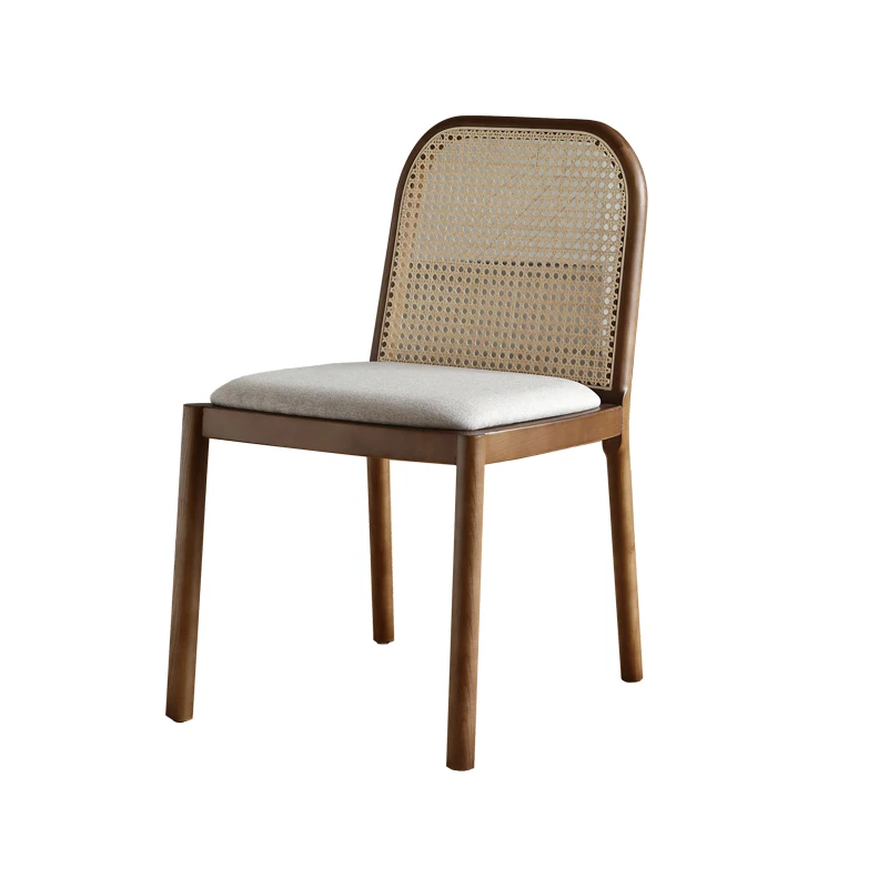 Chair dining chair household soft bag dining room dining table chair study chair hotel rattan stool