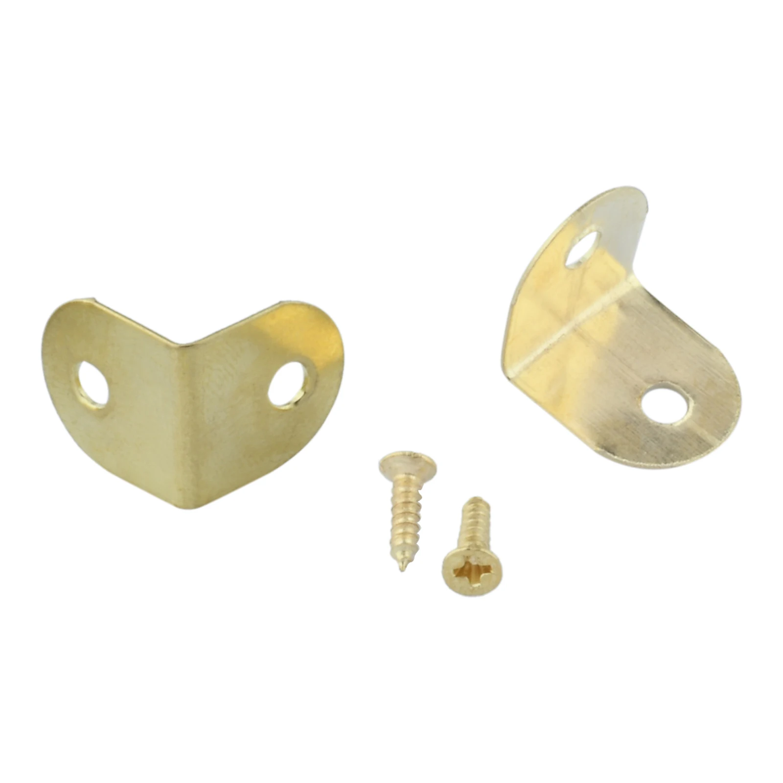 20Pcs 12mm Metal Decorative Corner Braces Brackets for Book Scrapbooking Photo Albums Menus Jewelry Wooden Box Corner Protectors