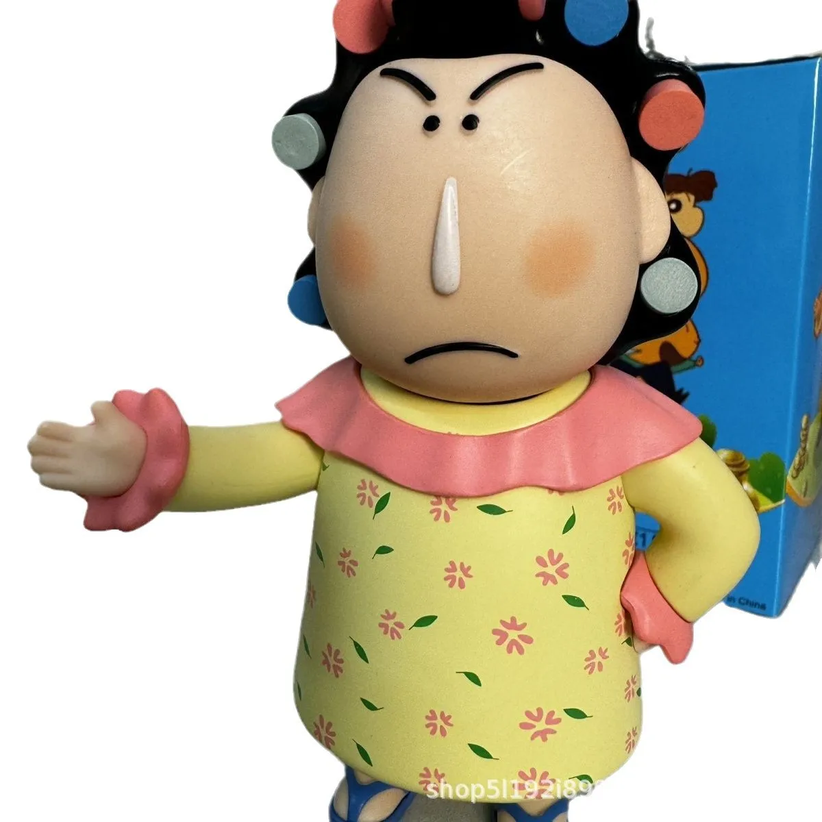 In scatola 12 cm Nuovo Anime Crayon Shin-chan Boochan Divertente cosplay kawaii Figure Q Versione Modalità PVC Giocattolo Modello Bambole ornamenti regali