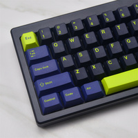 GMK Night Runner Keycap 129Keys PBT Dye-Subbed GMK Clone Keycap Cherry Profile For MX Mechanical Keyboards GH60 GK64 GMK67 75 84