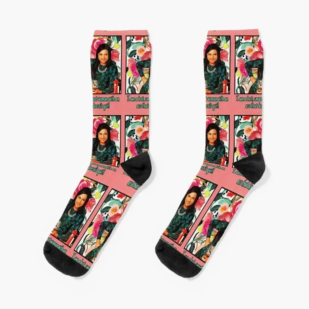 

Mindy Project--Hot, Smart Woman Socks custom floor Sports Wholesale Girl'S Socks Men's