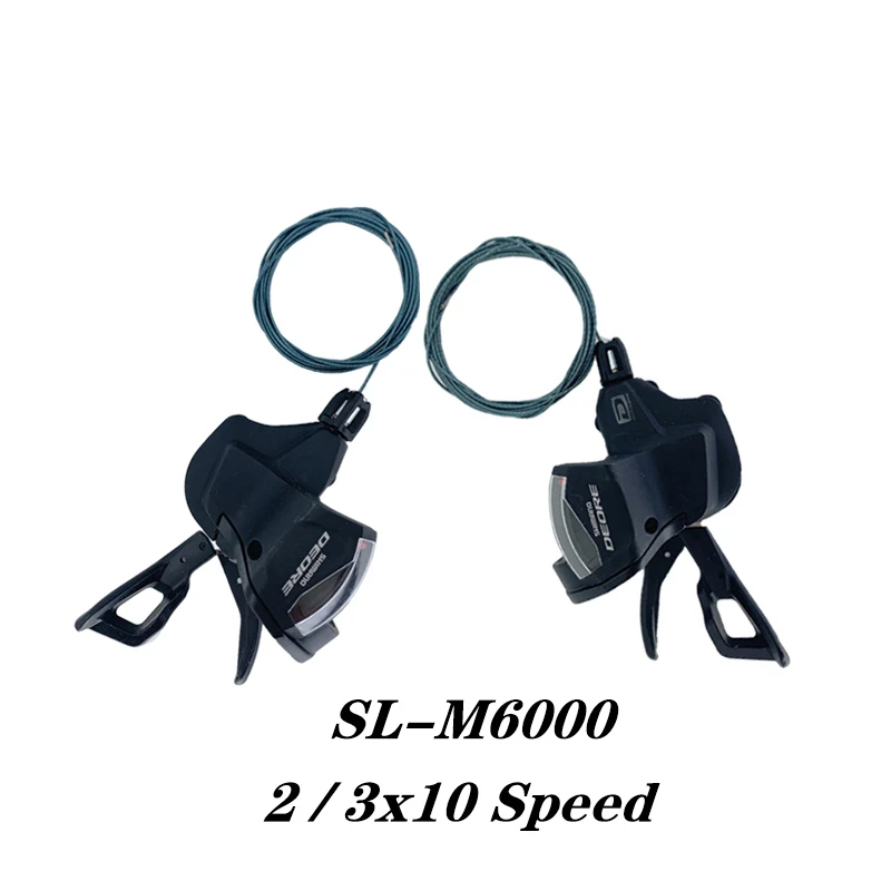 Shimano Deore M6000 2/3x10 Speed Front Shifter Lever SL-M6000 MTB Bicycle Shift Set Mountain Transmission Bike Parts Accesseries