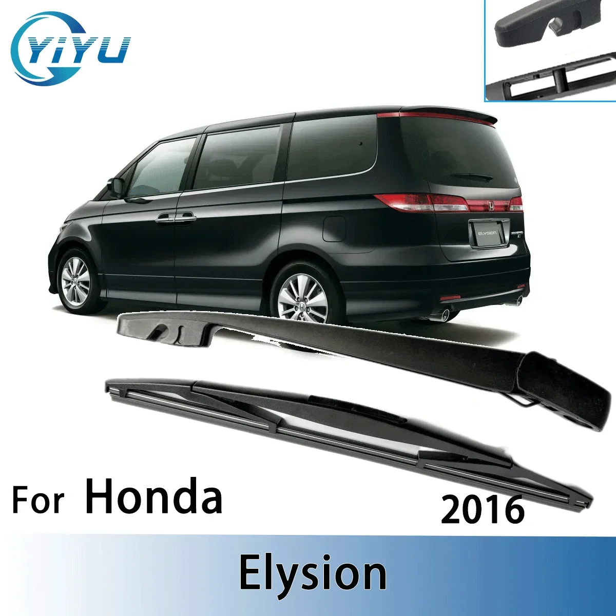 

1/2PCS Rear Windscreen Wiper Blade Wiper Arm Kit For Honda Elysion 2016+ Windscreen Windshield Wipers Brushes