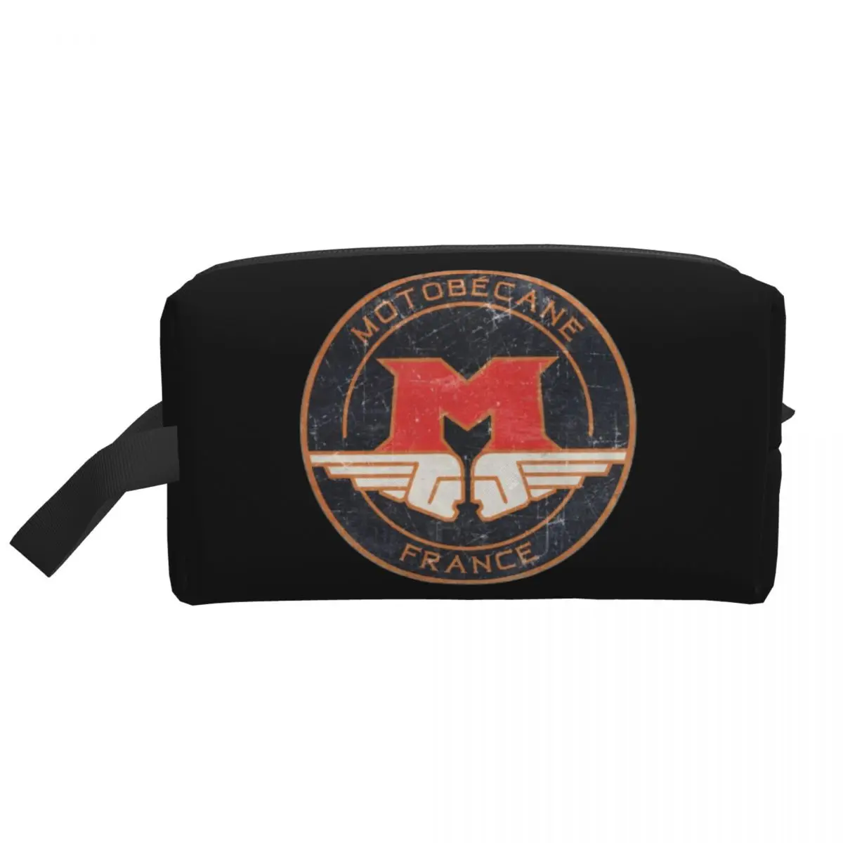 

Женские косметички Motobecane Retro Badge, дорожный органайзер для макияжа, сумка для хранения туалетных принадлежностей, чехол для туалетных принадлежностей, пенал