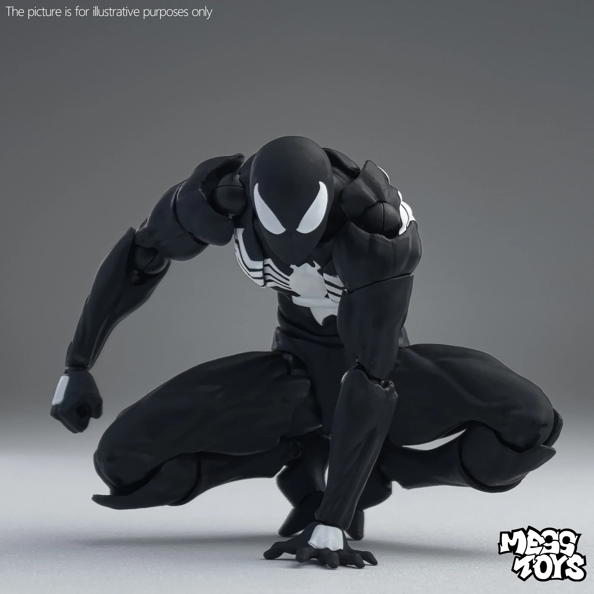 Brinquedos bagunça homem aranha terno preto vizinho figura de ação moedel brinquedo messtoys homem aranha anime super herói figura coletar boneca presentes