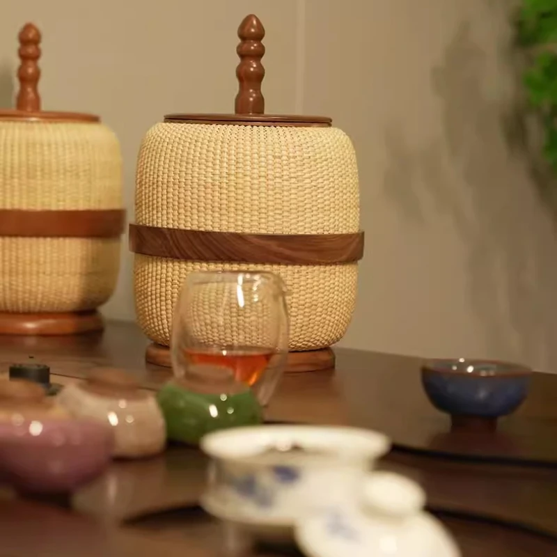 Handwoven Wicker Storage Baske - Protein Bar Box recension och pris