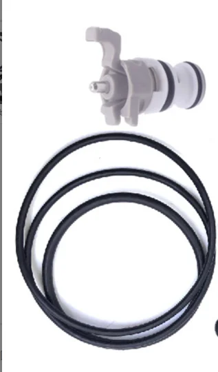 Per progetti fai-da-te Parti di ricambio Componente valvola 3 cinghie nere Set di ricambio Apparecchio come mostrato nell'immagine