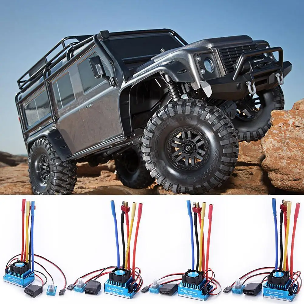 45/60/80/120A سرعة تحكم منظم خفيفة الوزن RC ESC وحدة تحكم في السرعة الكهربائية الغبار عالية الطاقة لملحقات RC