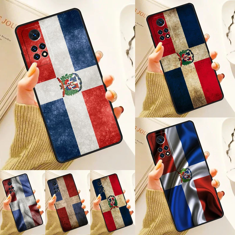 

dominican republic flag Painted Case For Samsung Galaxy S24 Plus S23 S20 S21FE Lite S22 Ultra Note 20 S8 S9 S10 Phone Coque