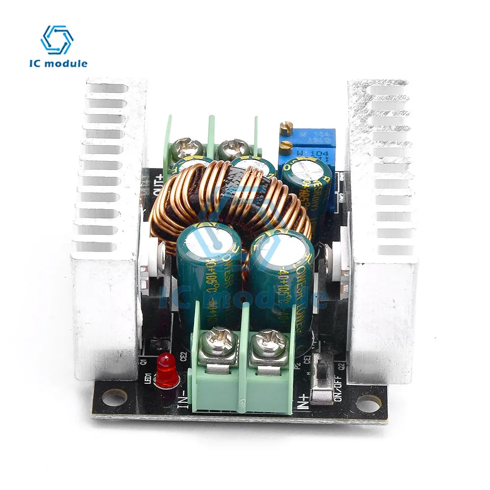 DC-DC step-down conversion module 300W 20A constant current adjustable step down module Short Circuit Protection