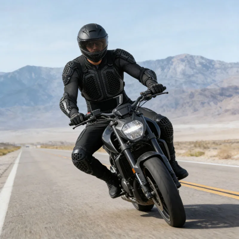 

VEMAR Men Moto Body Armor Jacket Motorcycle Accessories CE Clothes Motocross Racing Protective Gear Motorbike Off-Road for Men