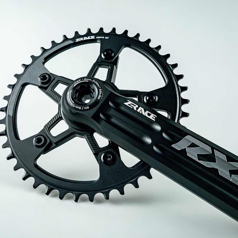 NEW ZRACE RX single-speed crank, 165/170/172.5/175mm, for gravel bike Cyclo-Cross, for RX road bottom bracket BB86 BSA BB30 PF30