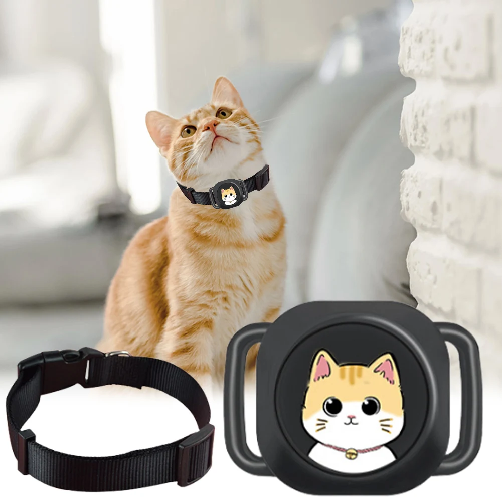 Smart GPS Tracker For Cats Dogs Real-Time Pets GPS Tracker Mini Waterproof Gps Tracker Collar For Apple Findmytag Tracking Tool