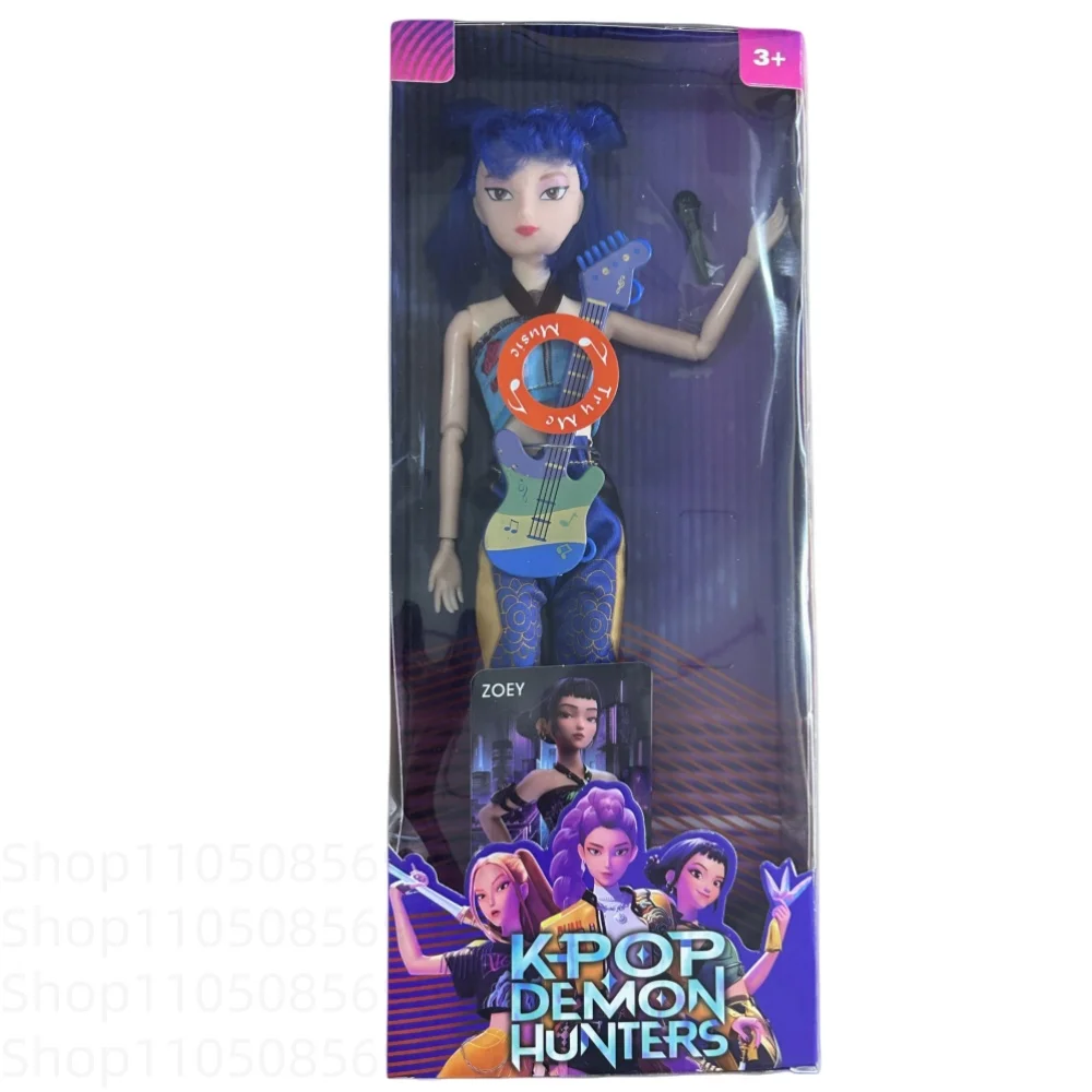 Neue Musik Stil Kpop Dämonen Jäger Anime Figur Rumi Mira Zoey Action Figur Cosplay Puppe Kawaii Geschenk für Kinder Geburtstag Party