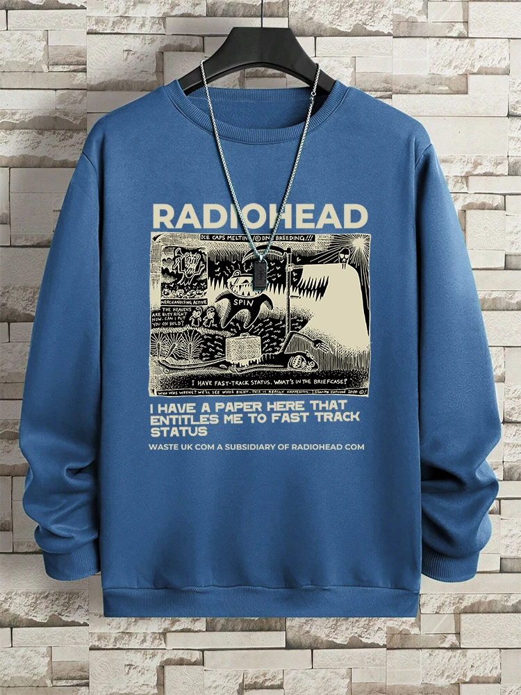 North America Tour Rock Boy Clothes Man Pullover Fleece Sweatshirt Fashion Casual Loose Hoody Autumn Oversized Women Hoodie