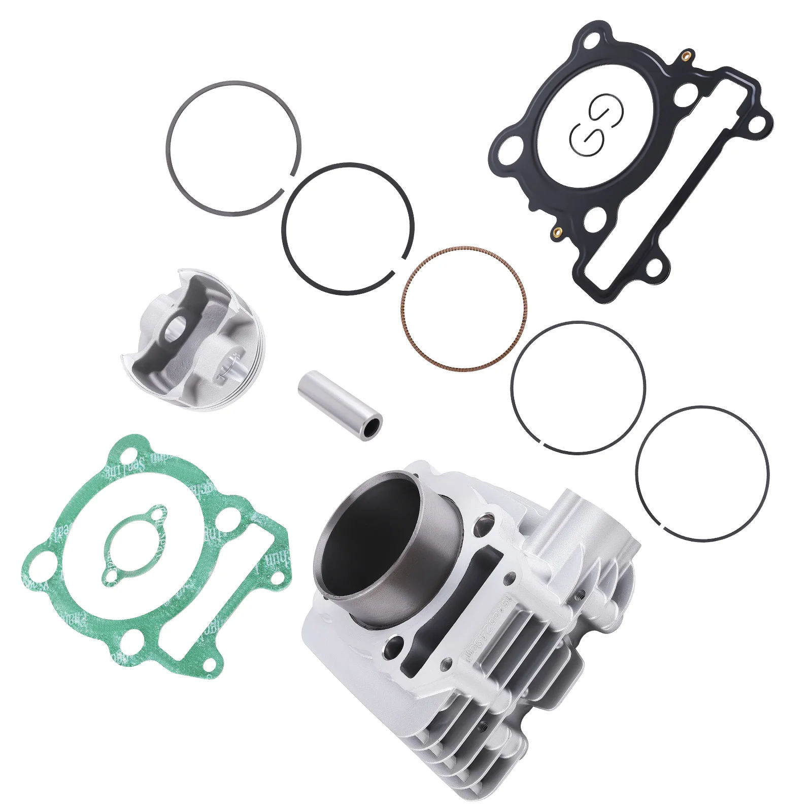 

STOCK CYLINDER JUG BARREL PISTON 74MM FOR YAMAHA RAPTOR 250 YFM250R 2008-2013