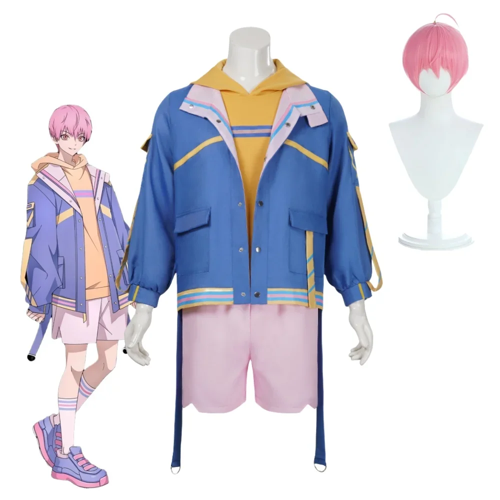 

Anime Link Click Time Agent Li Tian Chen Cosplay Costume Wig