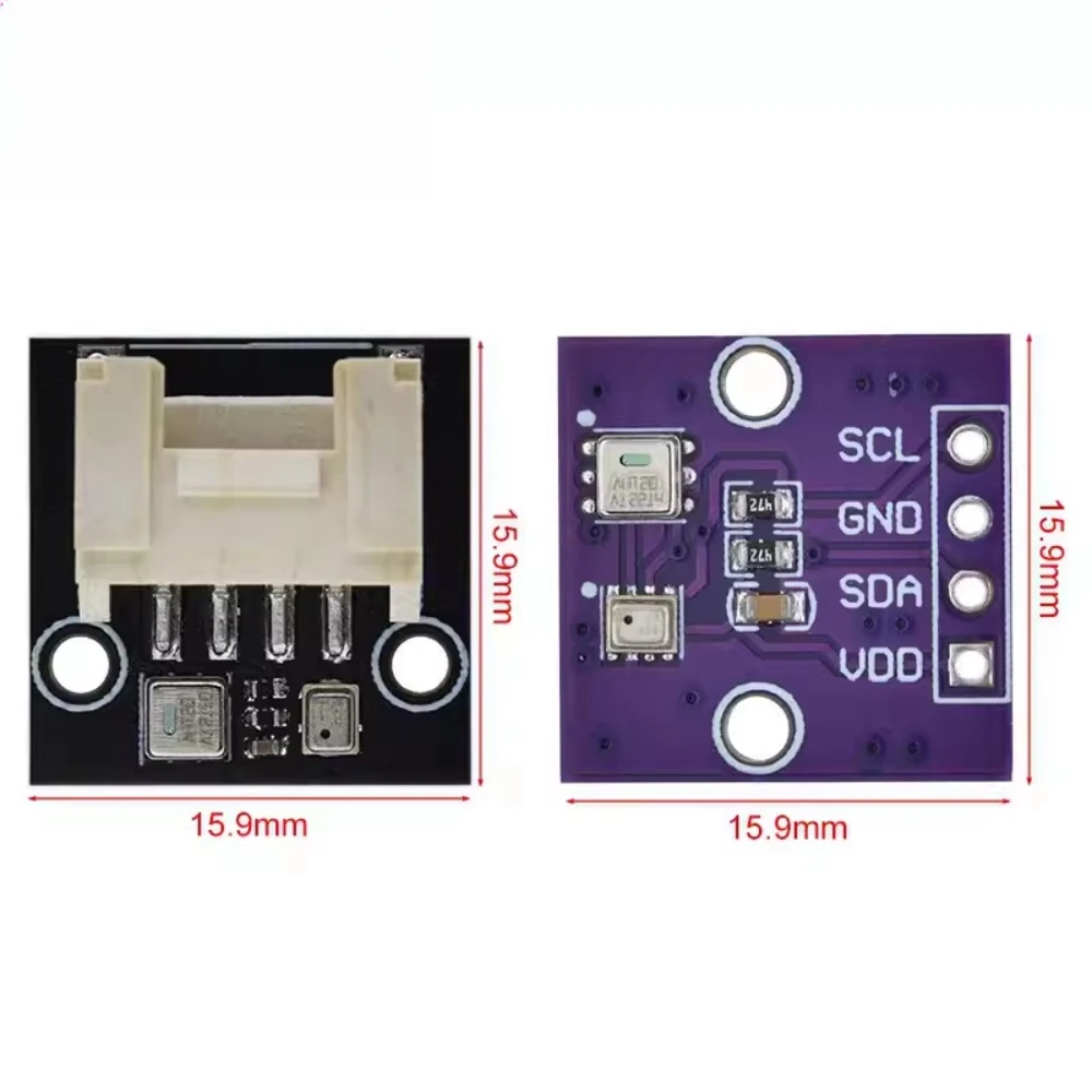 100PCS AHT20+BMP280 Temperature Humidity Barometric Pressure Sensor Module High Precision Digital Chip