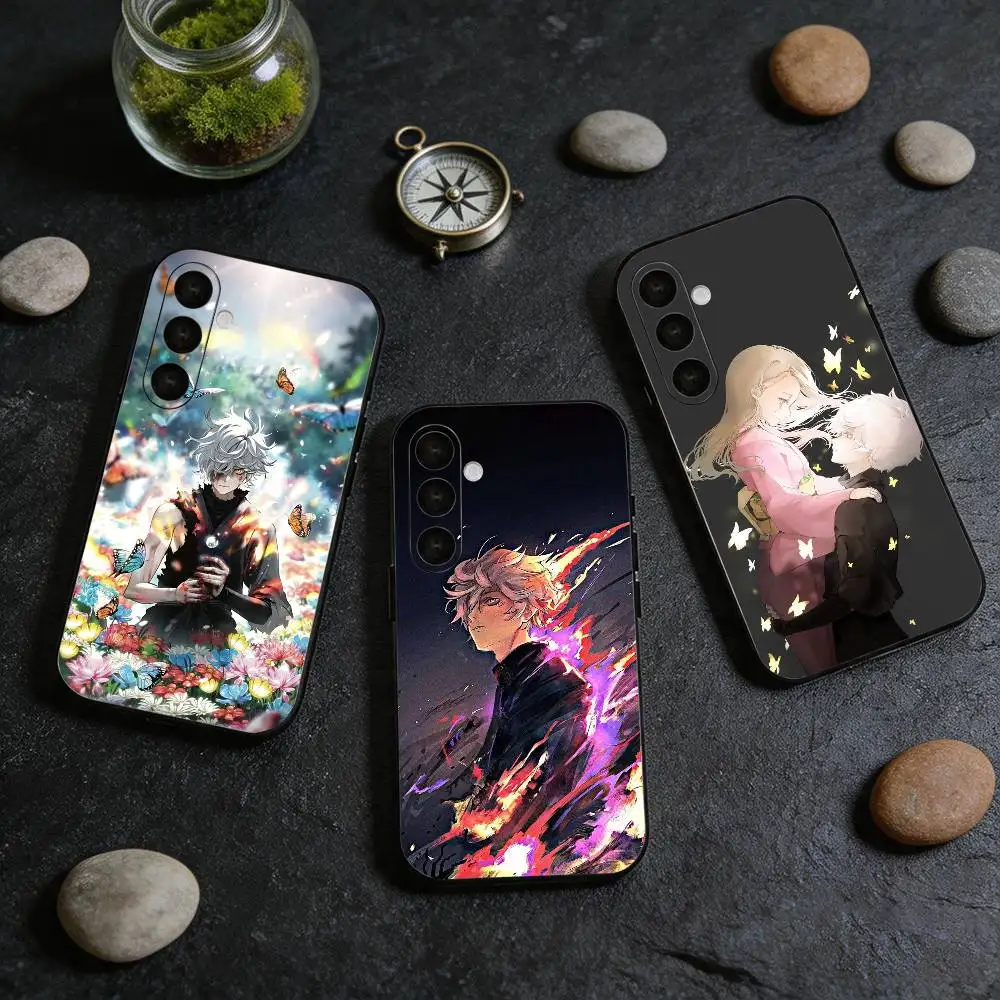 H-Hells Paradise  Black Soft Case for Samsung Galaxy A73 72 71 70 53 52 A1 Others Cover