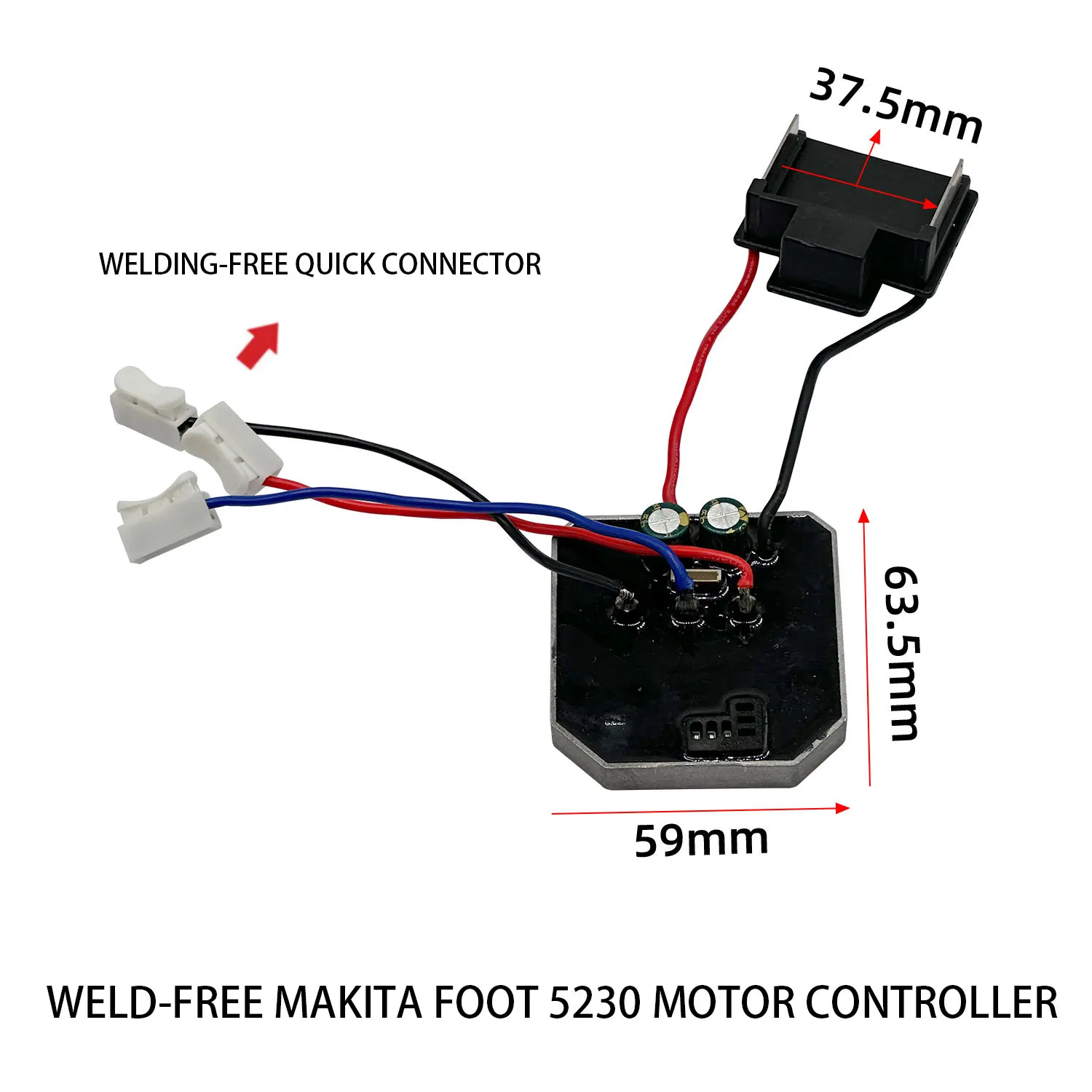 1PC Welding-free Makita foot electric hammer controller lithium impact drill protection plate 5230 motor control board