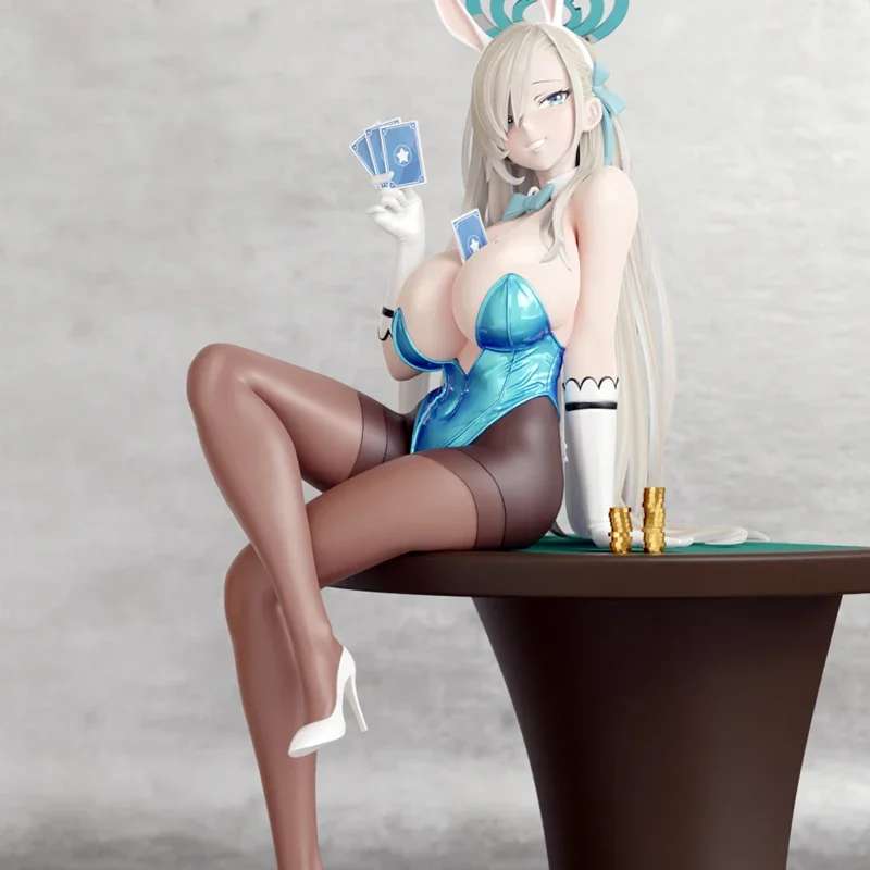 (in Stock) 1/7 Ichinose Asuna Game Playing Ver. Unpainted Unassambled Gk Diy Resin White Model Kit W_4767