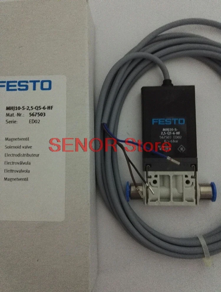 New original solenoid valve MHJ10-S-2,5-QS-6-HF 567503 brand new