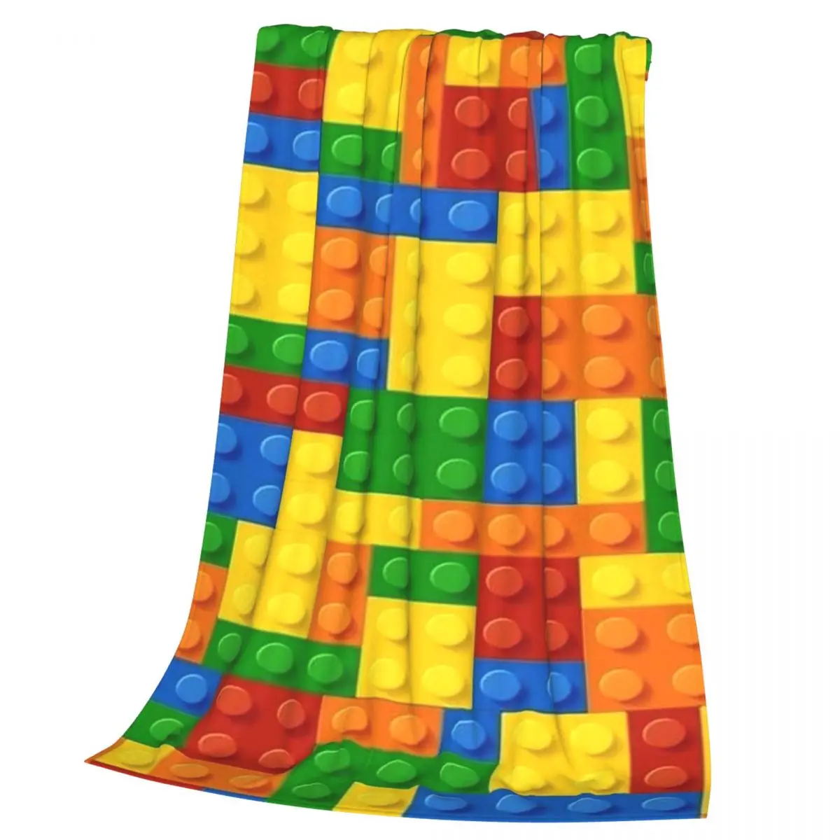 Hit The Bricks Blankets Soft Warm Flannel Throw Blanket Plush for Bed Living room Picnic Travel Home Sofa