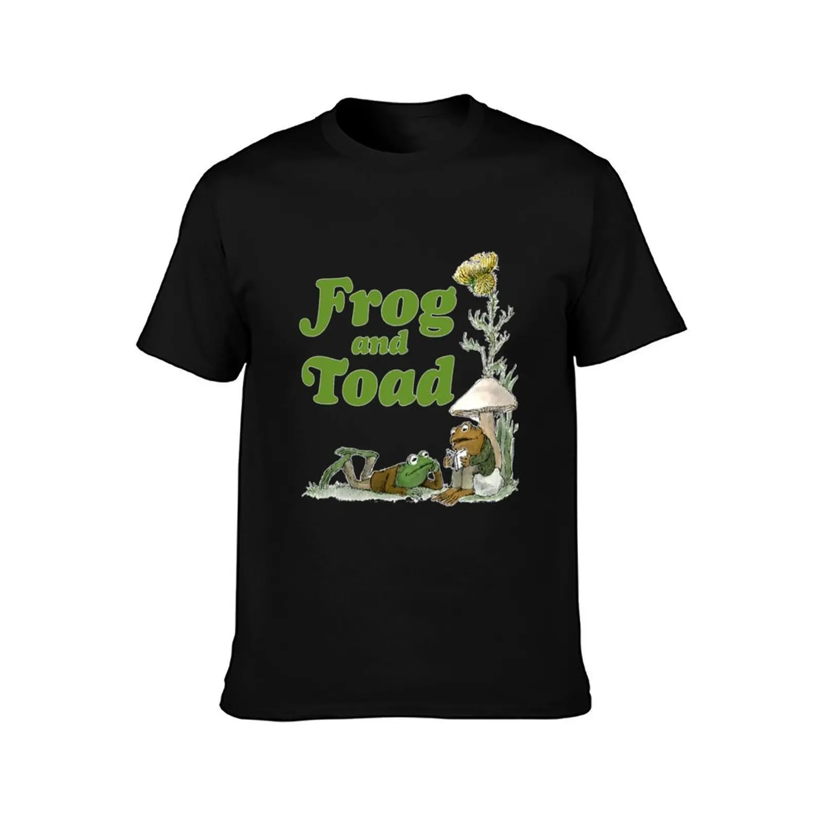 Frog And Toad T-Shirt oversized funny shirt cotton summer clothes summer shirt mens white t shirts