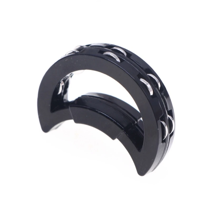 

Plastic Dollhouses Tambourine Toy Stimulates Creativity Through Sound Play 15UB