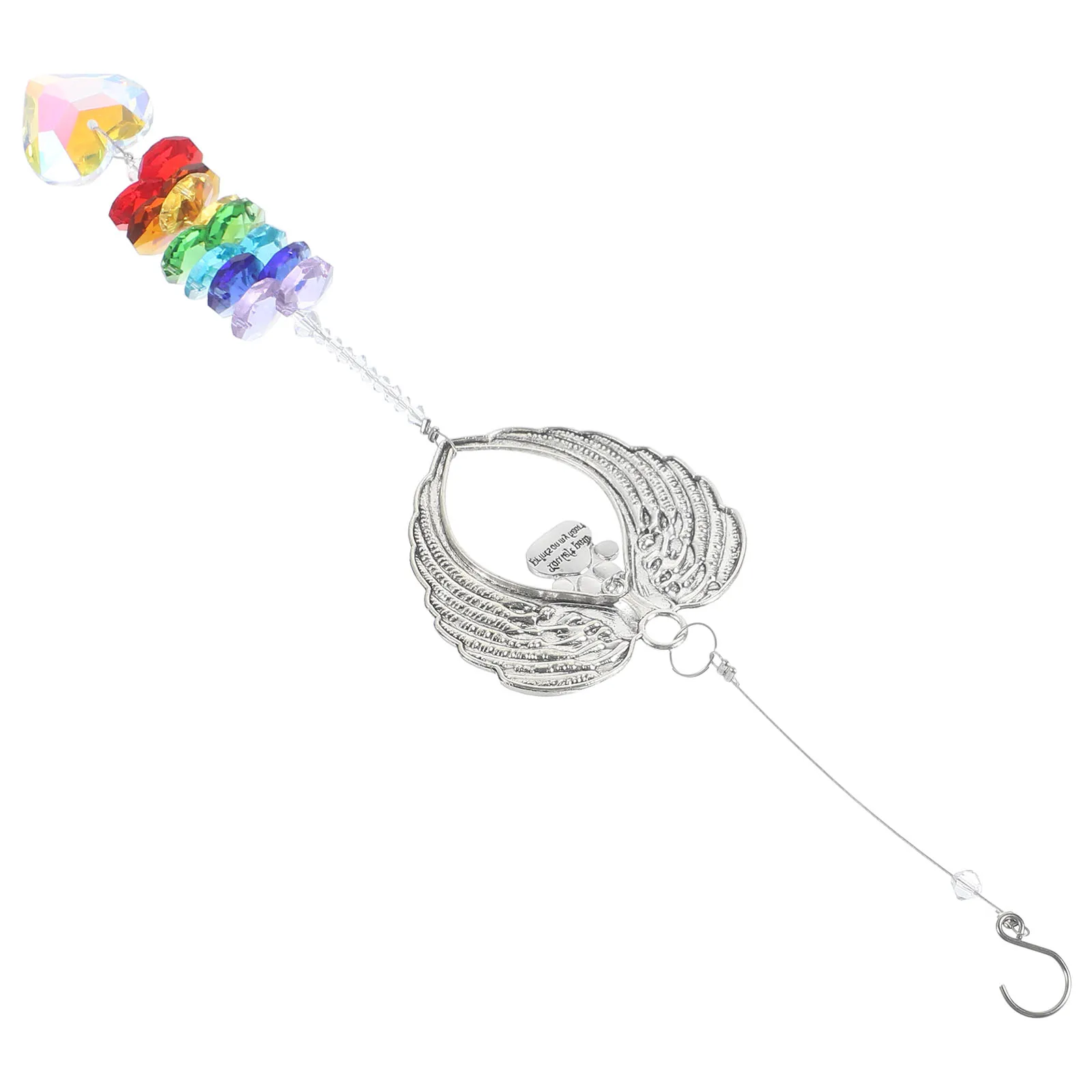 

Love Crystal Pendant Hanging Window Crystals Sun Catcher Decoration Indoor Sticker