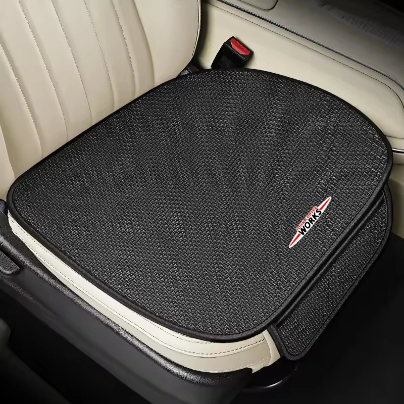 Autositzbezug Kissen Aufbewahrungstasche Vorne Hinten Schutzpolster Für MINI WORKS Cooper One JCW R60 R57 R55 R56 R53 R52 R50 R58 R59 – Detail 3