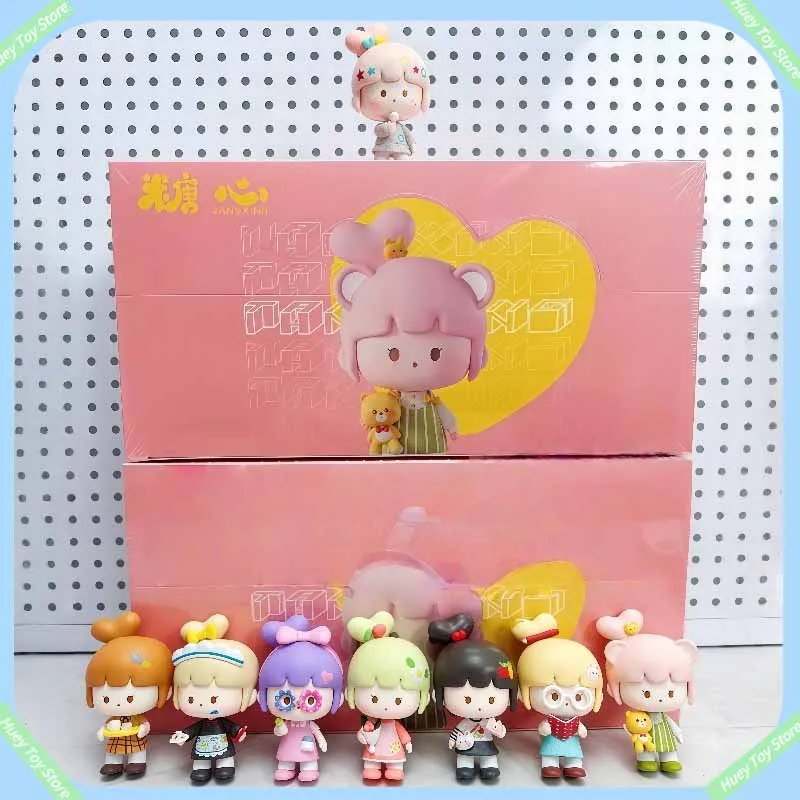 

Подлинная серия Candy Heart, слепая коробка, креативная мультяшная аниме-фигурка, идеальный изысканный праздничный подарок для друзей и семьи