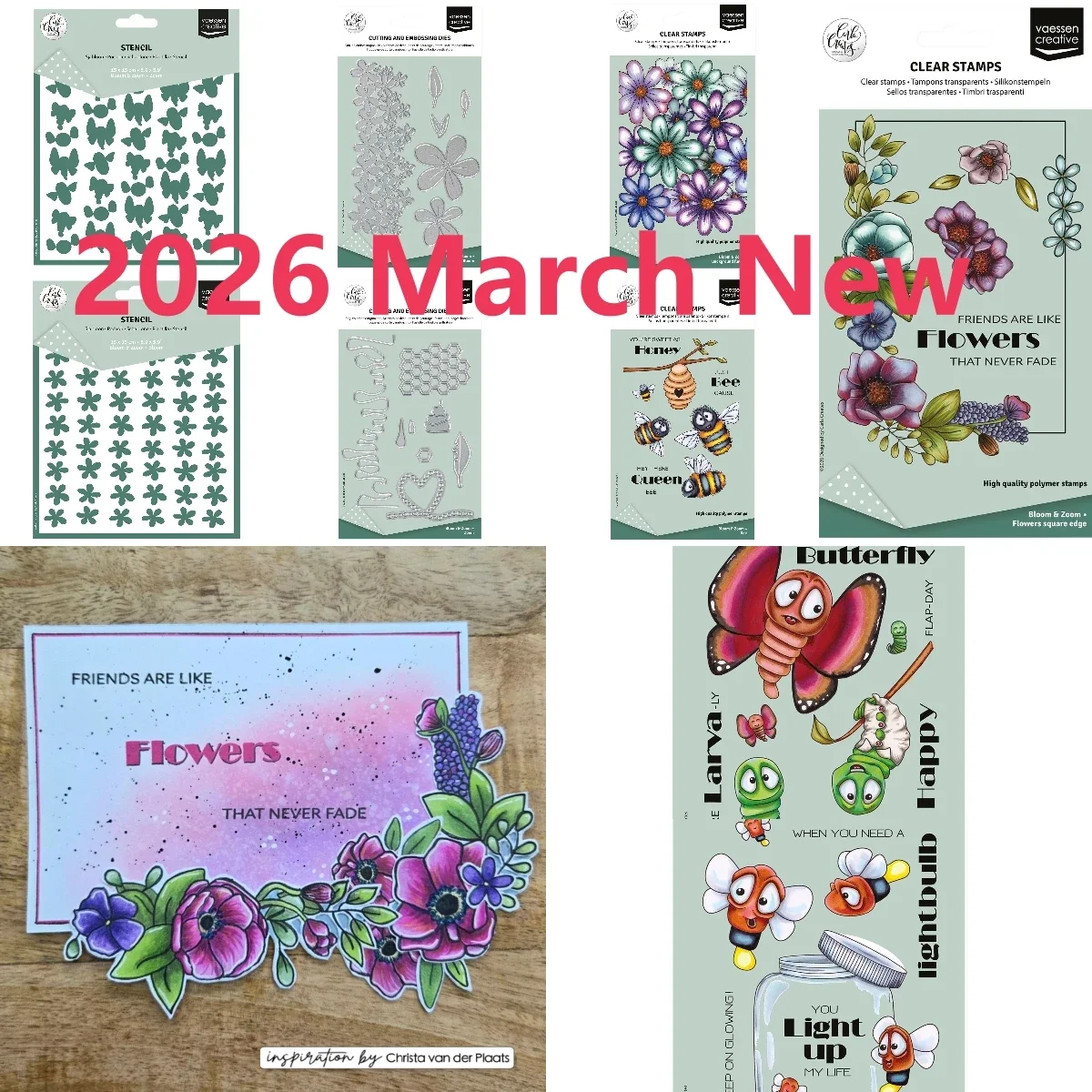 Hive and Flowers Stamps Metal Cutting Dies Scrapbook Diary Decoration Stencil Embossing Template DIY Greeting Card Handmade 2026