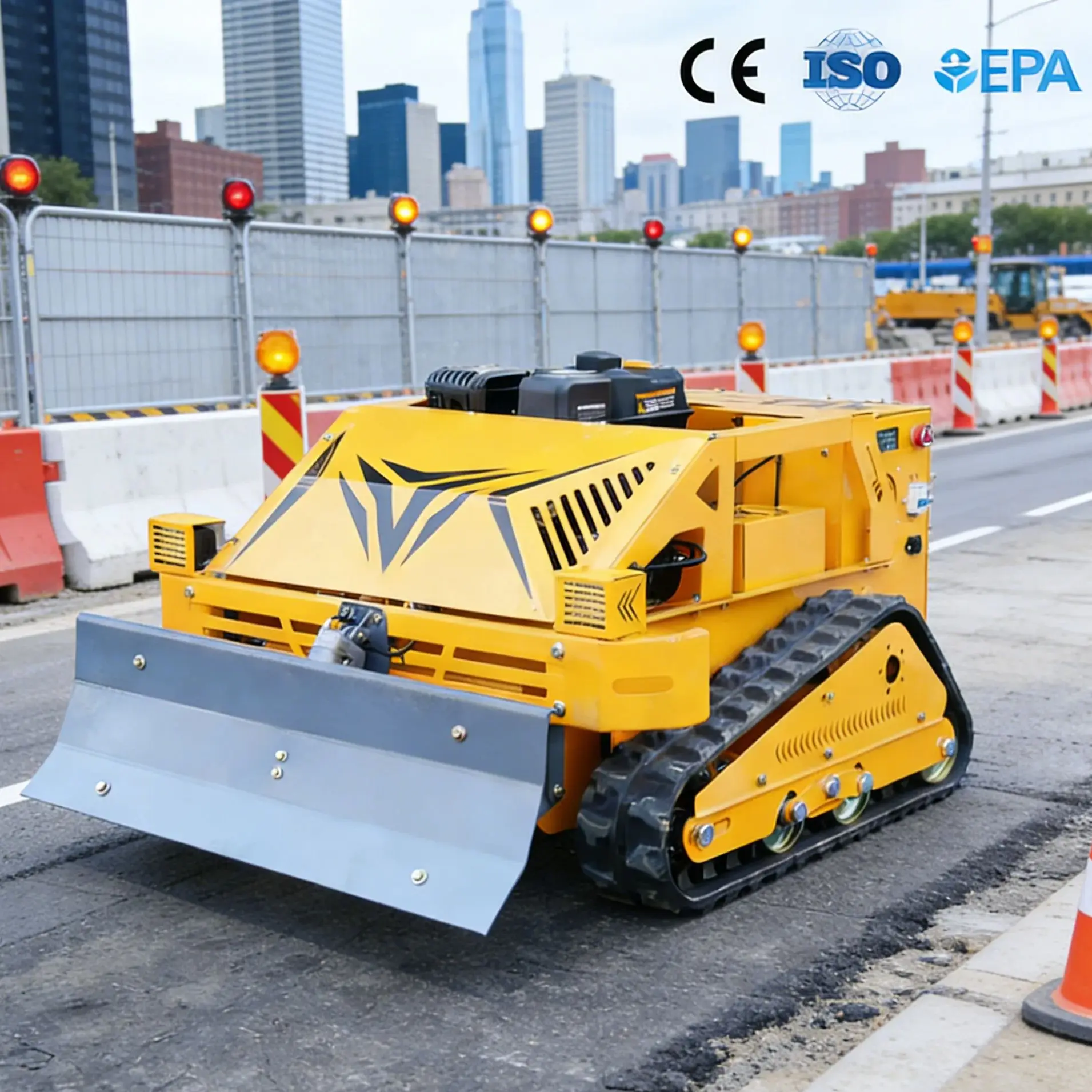 

Регулируемая по высоте газонокосилка (20-150 мм) для домашних газонов и коски на склонах