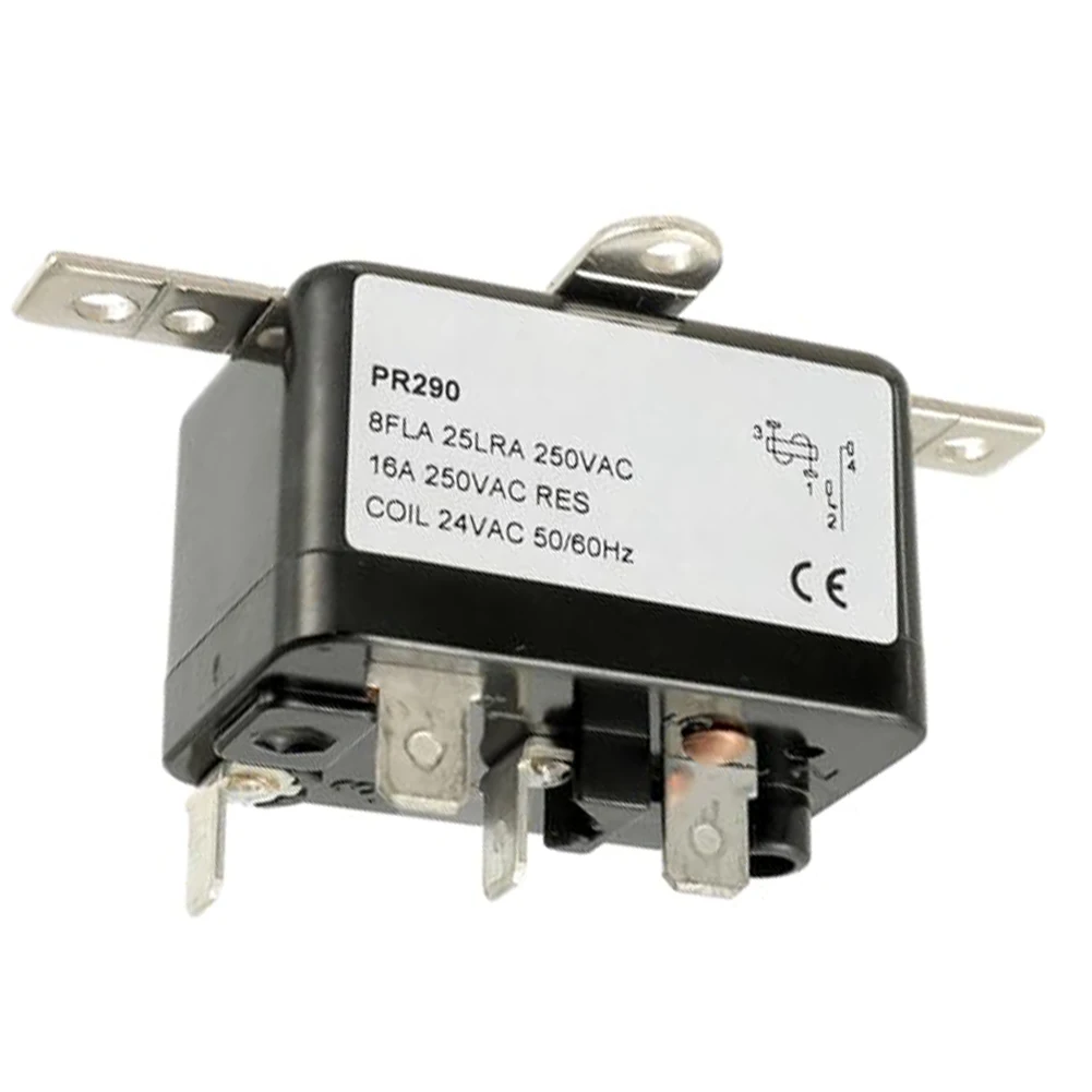 1pc APFR-290 Relay 24V AC Fan Relay Heavy Duty Fan Relay AC Switch For HVAC Systems Accessories Easy Installation