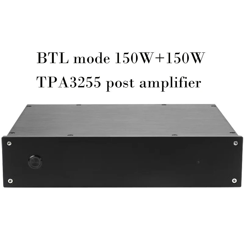 

AIYIMA SMSL Digital Power Amplifier 150W+150W BTL Mode TPA3255 Post Amplifier Supports RCA XRL True Balance Input Amp Audio