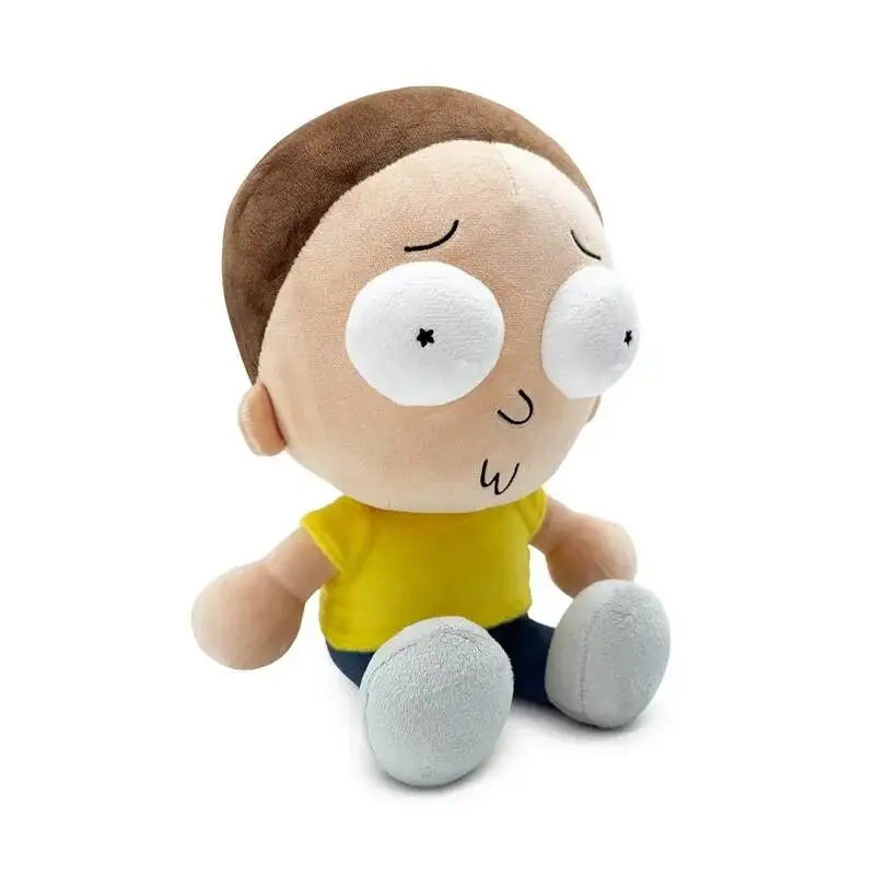 Neue Rick und Morty Plüschpuppe Anime-Spiel Rick Sanchez Morty Smith Stofftier Weiche Puppe Sammlerstück Geschenk für Fans Wohndekoration – Detail 8
